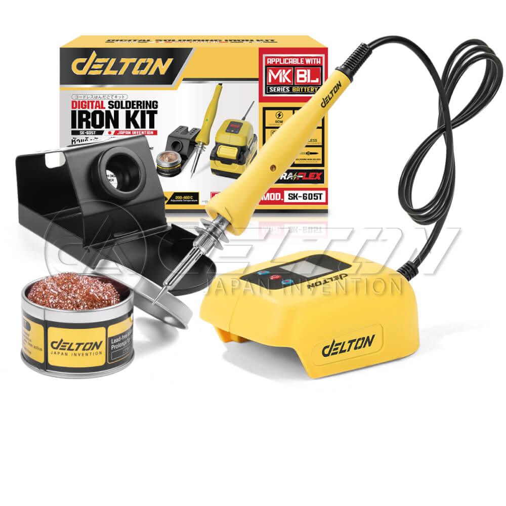 หัวแร้งไร้สาย (เฉพาะเครื่องเปล่า) DELTON รุ่น SK-605T 20V